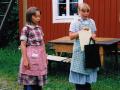 Johanna Uotinen och Emma Strömsbäck • Ur Bykiston XV år 1996